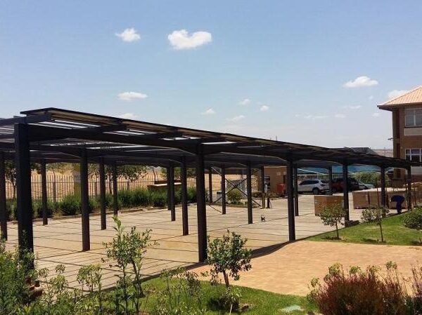 67kWp Solar Carport Structure